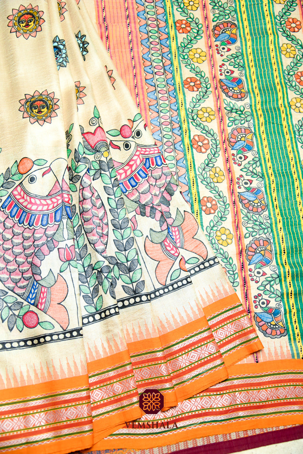 Madhubani Silk Sarees