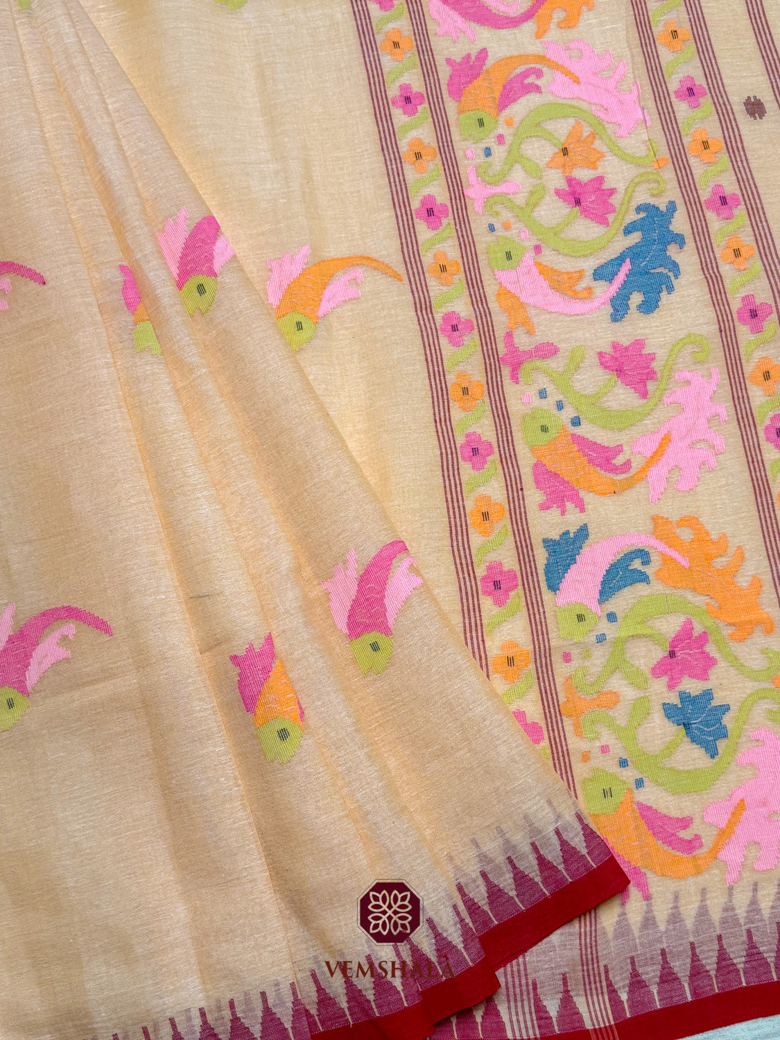 Bagru Silk Cotton Sarees